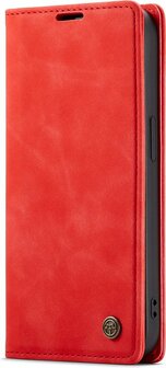 iPhone 14 Pro Crimson Red - Book Case