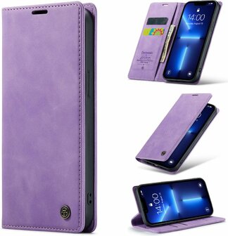 iPhone 13 Pro Bright Lila - Book Case