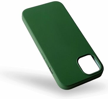 iPhone 12 Pro Max - Liquid Back Cover - Donker Groen