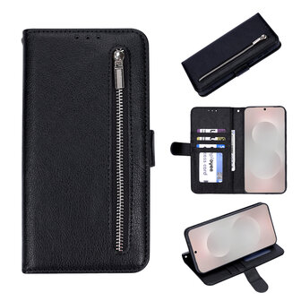 Samsung S21 Plus Zwart - HQ Rits Book