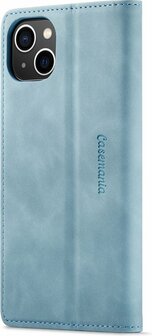 iPhone 14 Plus Aqua Blue - Book Case
