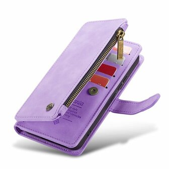 Samsung S22 Plus Bright Lila - Book Case met Rits