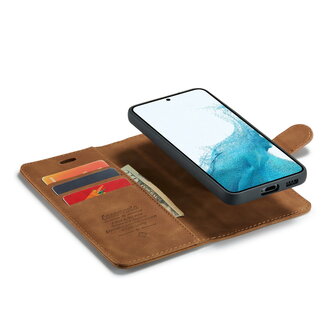 Samsung S10 Plus Sienna Brown - 2 in 1 Book Case