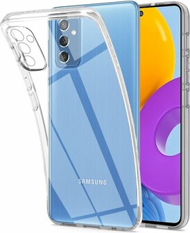 Samsung M23 - Siliconen Back Cover - Transparant