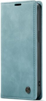 iPhone 12 Mini Aqua Blue - Book Case