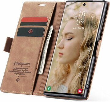 Samsung S23 Ultra Sienna Brown - Book Case