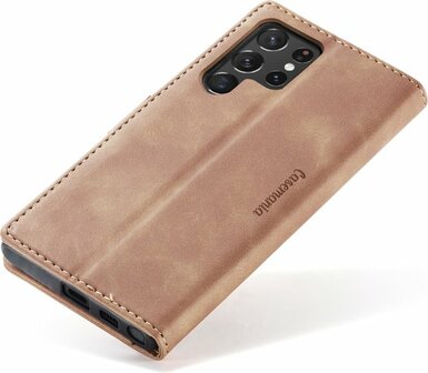 Samsung S23 Ultra Sienna Brown - Book Case