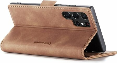 Samsung S23 Ultra Sienna Brown - Book Case
