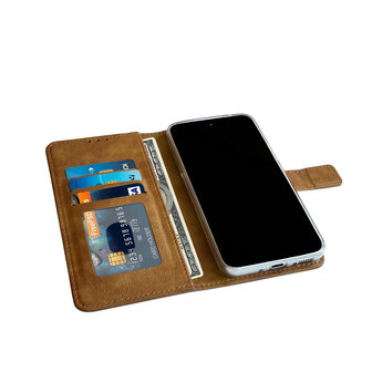 Samsung S23 - Book Case - Bruin