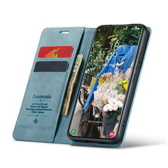Samsung S21 FE Aqua Blue - Book Case