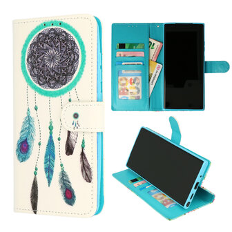 Samsung S22 Plus met Dreamcatcher Print  - Book Case