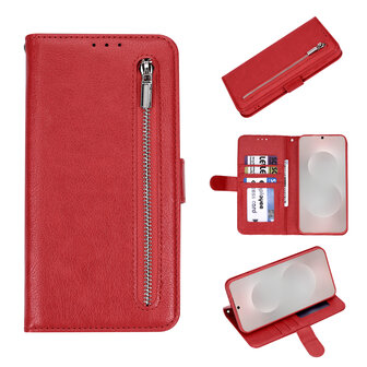 iPhone XS Max - HQ Rits Book - Rood