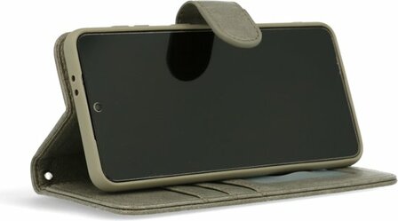 iPhone 14 Plus - Book Case - Grijs