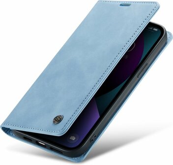 iPhone 13 Mini Sky Blue - Book Case