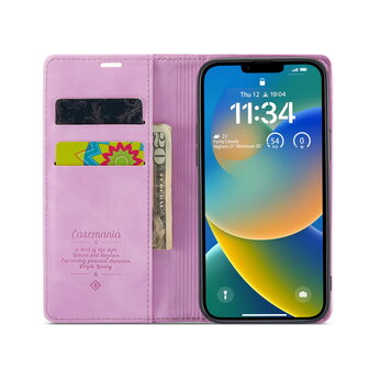 Samsung S23 Pastel Lila - Book Case