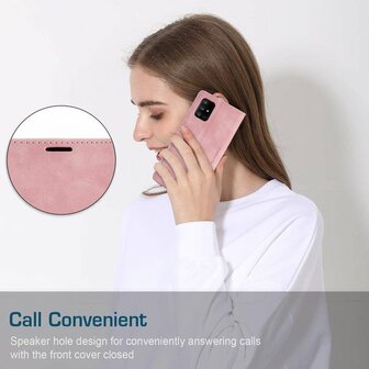 Samsung S20 FE Pale Roze - Book Case