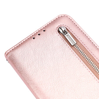 Samsung S21 Plus Ros&eacute;goud - HQ Rits Book