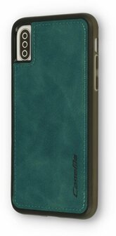 iPhone XS Max Emerald Green - 2 in 1 Book Case
