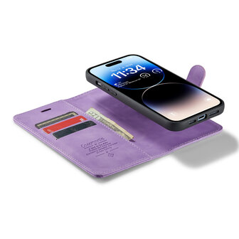 iPhone 13 Pro Bright Lila - 2 in 1 Book Case