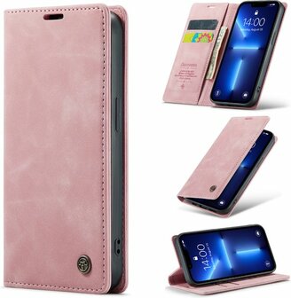 iPhone 12 Pro Max Pale Pink - Book Case