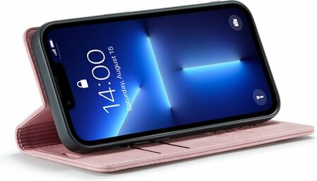 iPhone 12 Pro Max Pale Pink - Book Case