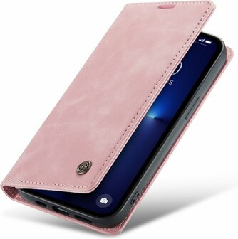 iPhone 12 Pro Max Pale Pink - Book Case