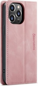 iPhone 12 Pro Max Pale Pink - Book Case