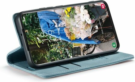 Samsung S23 Aqua Blue - Book Cover