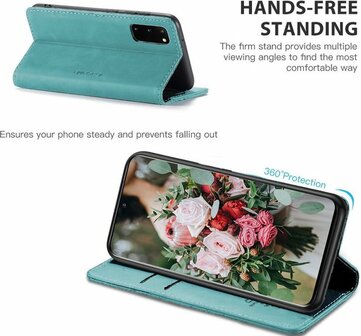 Samsung S20 FE Aqua Blue - Book Case