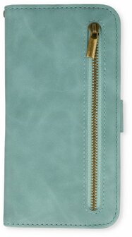 iPhone 14 Plus Aqua Blue - HQ Rits Book Case