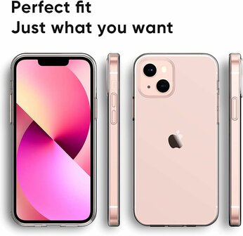 iPhone 15 Plus - Siliconen Back Cover - Transparant
