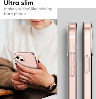 iPhone 15 Plus - Siliconen Back Cover - Transparant