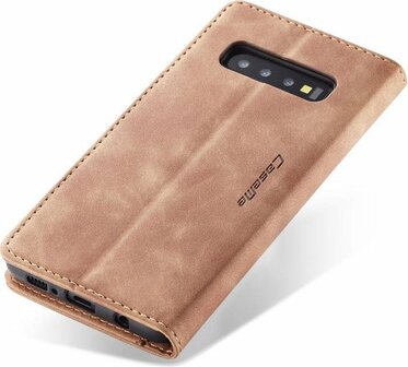 Samsung S10 Plus Sienna Brown - Book Case