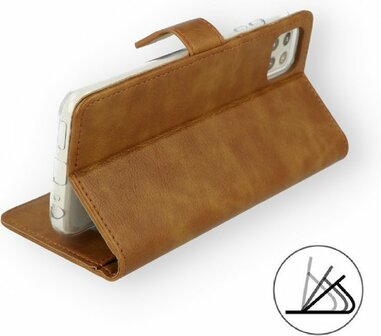 Motorola E20 - Book Case - Bruin