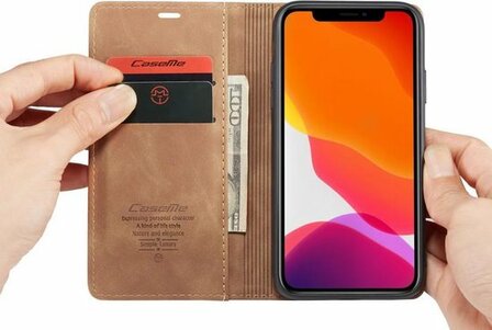 iPhone 12 Mini Sienna Brown - Book Case