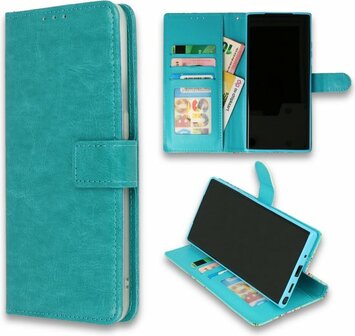 OnePlus 9 - Book Case - Turquoise