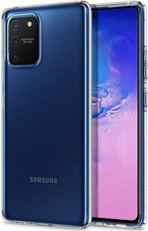 Samsung S10 Lite - Siliconen Back Cover - Transparant