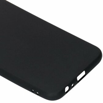 Samsung J6 Plus - Siliconen Back Cover - Zwart