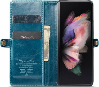 Samsung Z Fold 3 Emerald Green - Book Cover