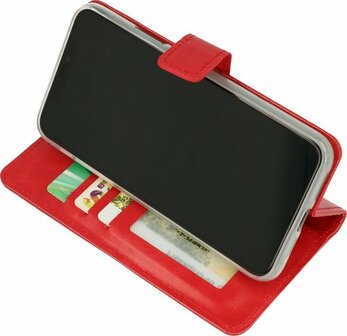Motorola E6S &amp;amp; E6i - Book Case - Rood