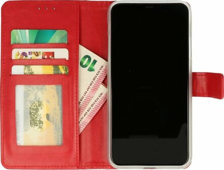 Motorola E6S &amp;amp; E6i - Book Case - Rood