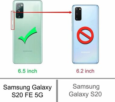 Samsung S20 FE - Siliconen Back Cover - Zwart