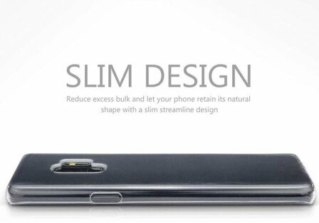 Samsung S9 - Siliconen Back Cover - Transparant