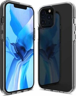 iPhone 12 Pro Max - Siliconen Back Cover - Transparant