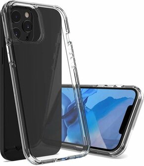 iPhone 12 Pro Max - Siliconen Back Cover - Transparant