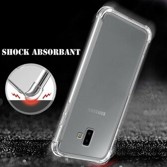 Samsung J6 Plus - Hybrid - Anti Shock - Transparant