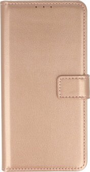 Motorola E6S &amp;amp; E6i - Book Case - Rosegoud