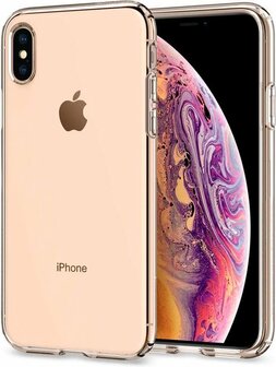 iPhone XS Max - Siliconen Back Cover - Transparant