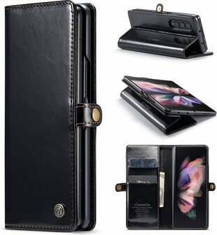Samsung Z Fold 3 Charcoal Gray - Book Case