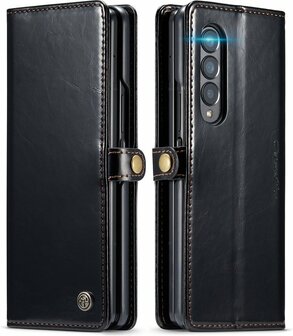 Samsung Z Fold 3 Charcoal Gray - Book Case